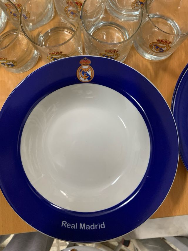 Vajilla Real Madrid - Porcelana