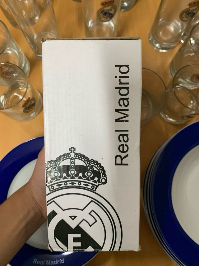 Vajilla Real Madrid - Porcelana
