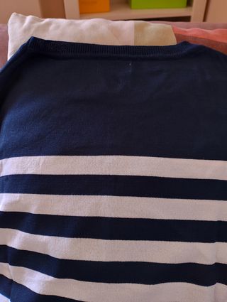 Jersey rayas azul marino-blanco