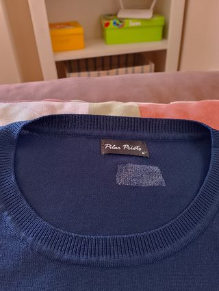 Jersey rayas azul marino-blanco