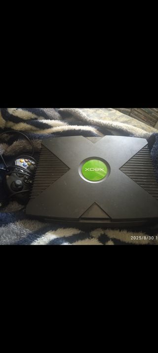 Xbox clasica - Consola negra