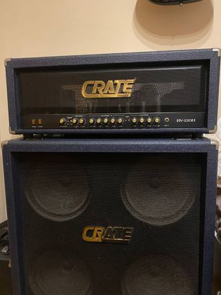 Crate Blue Voodoo BV120H + Vintage V30" 