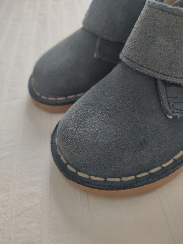 Botines serraje niño 23