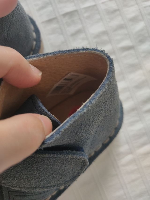 Botines serraje niño 23