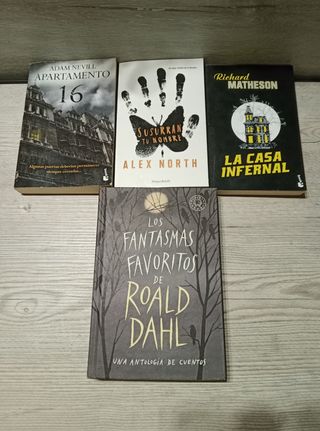 Lote de libros de terror