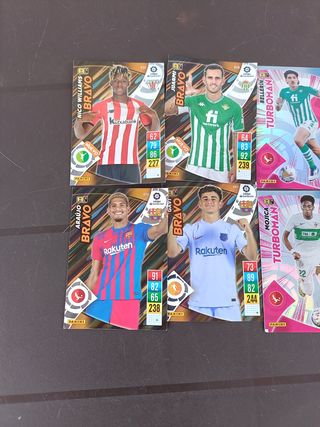Cromos Panini Bravo y Turboman