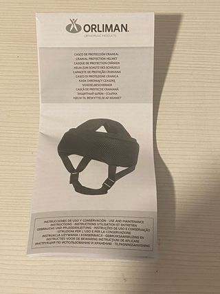 Casco Orliman protección craneal