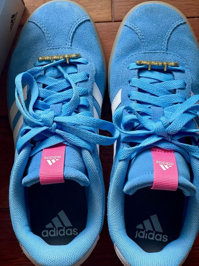 Zapatillas Adidas VL Court 3.0 - Azul - Nº 38