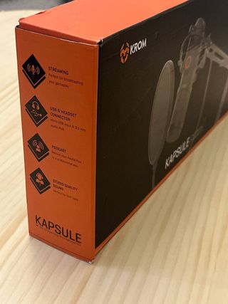 Micro Krom Kapsule - Kit Micrófono Streaming
