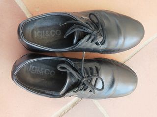 Zapatos Igi&co negros, talla 41