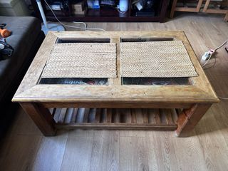 Mesa centro madera. URGE POR MUDANZA
