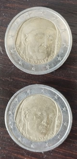 8 Monete 1€ e 2€: varie nazioni e commemorative.