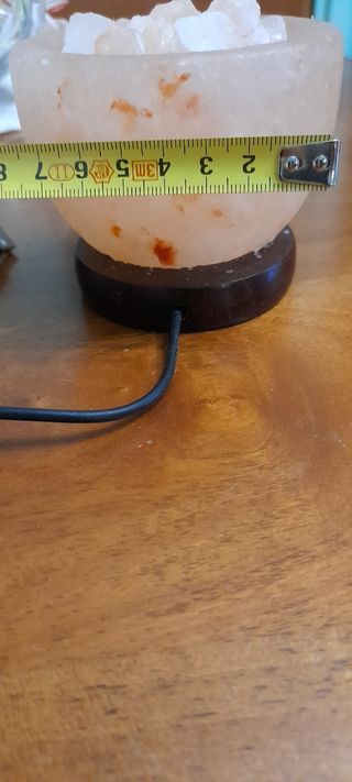 Lampada sale rosa - illuminazione