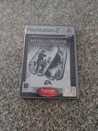 Medal of Honor European Assault Platinum PS2