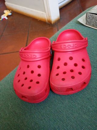 Crocs bimbo rossi Crocs tg 10 29/30