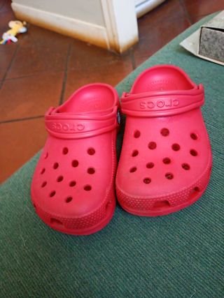 Crocs bimbo rossi Crocs tg 10 29/30