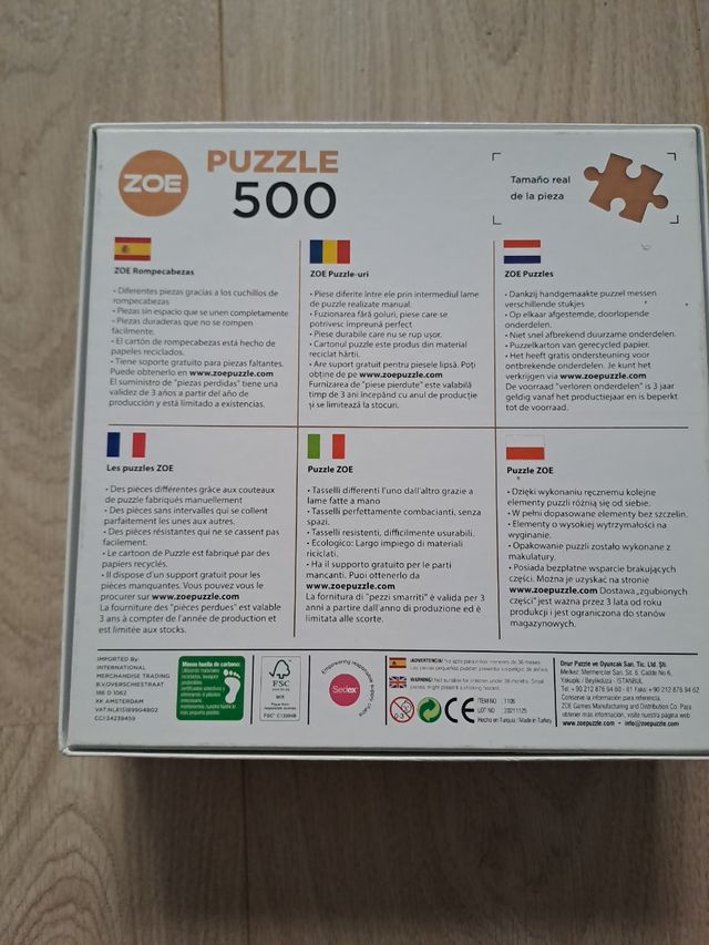 Puzzle 500 piezas Barco