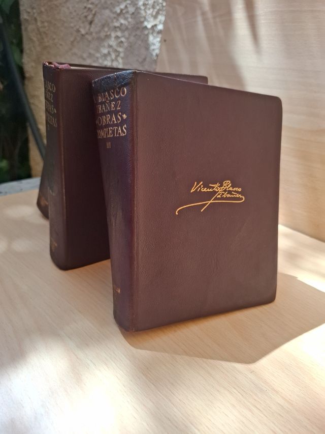 OBRAS COMPLETAS. - 3 VOLS. - V. BLASCO IBAÑEZ