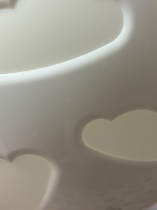 Lampara techo nubes infantil