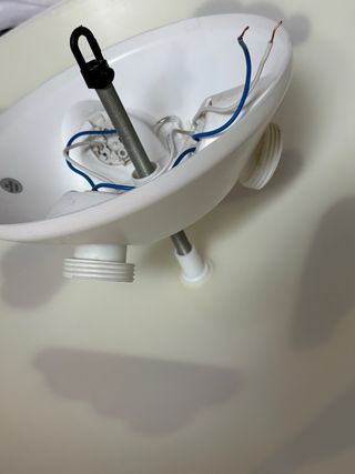 Lampara techo nubes infantil