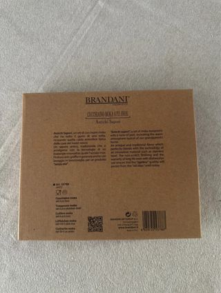 6 Cucchiaini Brandani Argento