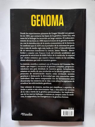 Libro sobre el Genoma