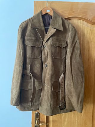 Chaqueta ante marrón hombre