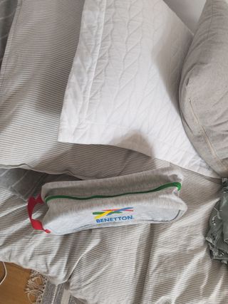 Neceser Benetton gris - nuevo
