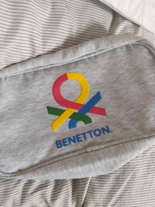 Neceser Benetton gris - nuevo