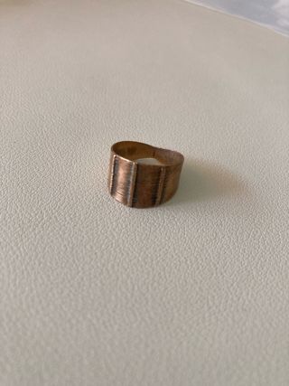 Anillo cobre antiguo COMPRADO A ARTESANA EN FORMEN