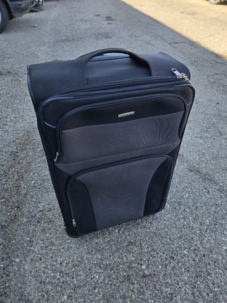 Maleta Samsonite - Negra y Gris