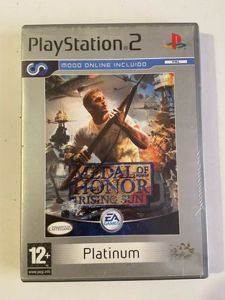 PS2 Medal of Honor Rising Sun - PAL