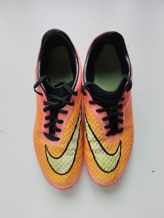 Zapatillas Nike Hypervenom AG - Naranja/Rosa