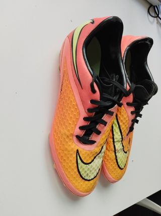 Zapatillas Nike Hypervenom AG - Naranja/Rosa