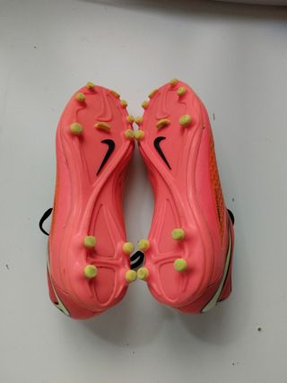 Zapatillas Nike Hypervenom AG - Naranja/Rosa