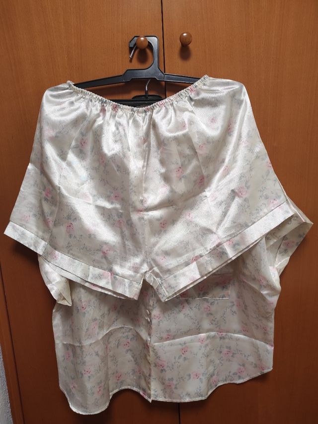 Pijama satén beige XL (42-14)