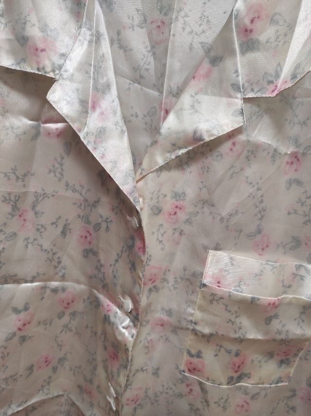 Pijama satén beige XL (42-14)