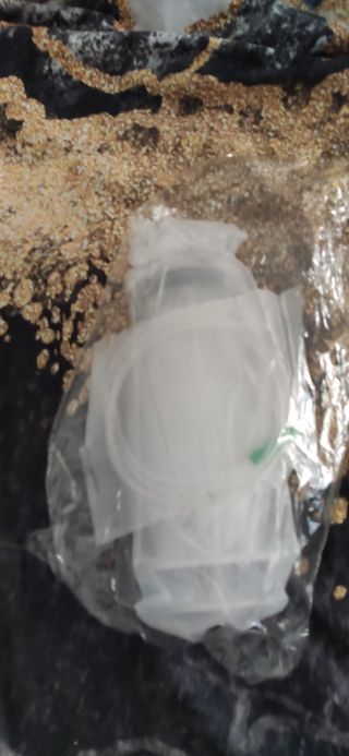 Jeringa 550cc transparente