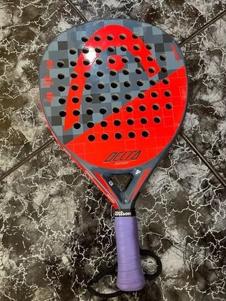 Pala pádel Head Delta Junior - Gris/Roja