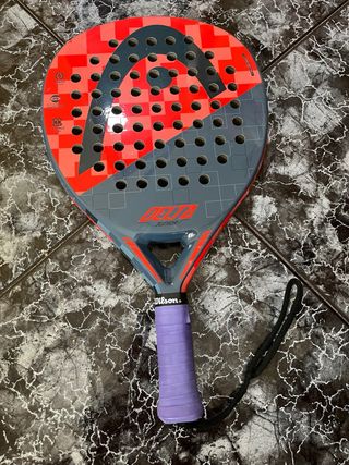 Pala pádel Head Delta Junior - Gris/Roja