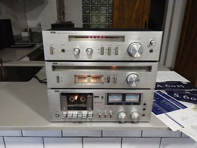 Vieta Vintage equipo 1982 HiFi ensamblado Japon