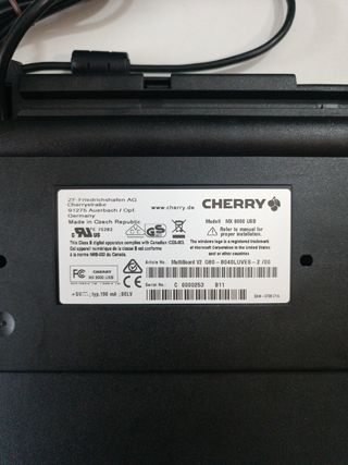Teclado CHERRY USB - MX V2 G80-8040