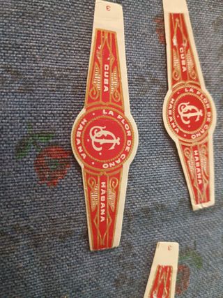 Vitolas La Flor de Cano Habanas