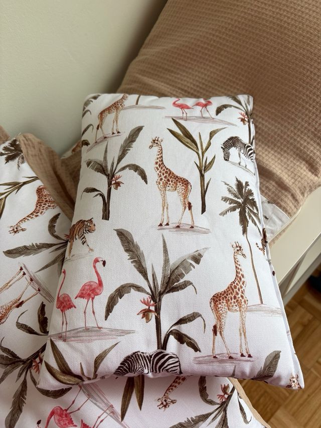 Pack cuna bebé safari.