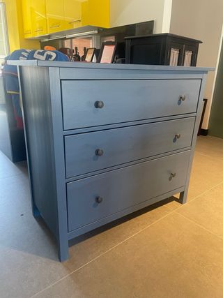 Cómoda Ikea 3 cajones - Azul