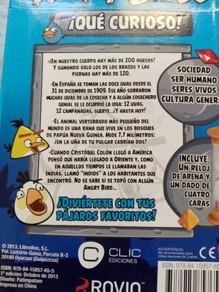 Angry Birds: ¡Qué curioso! Juego preguntas