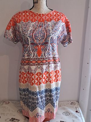 Vestido estampado verano