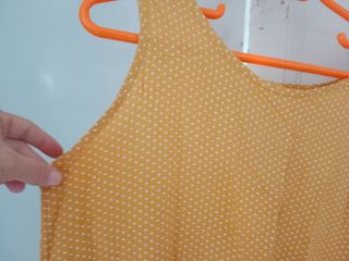Blusa amarilla mostaza lunares - verano