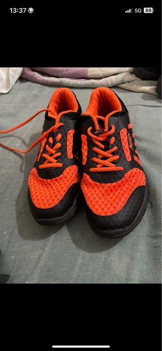 Zapatillas Boxeur des Rues - Negras y Naranjas