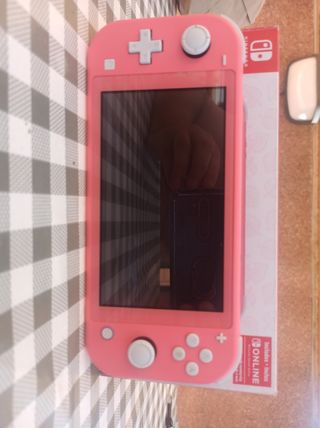 Nintendo Switch Lite Coral - Animal Crossing